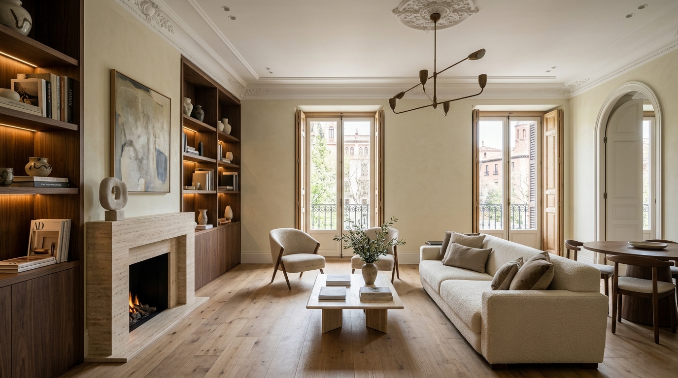 Reforma integral en Barrio de Salamanca Madrid